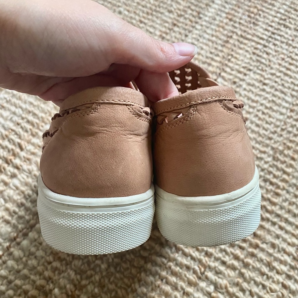Seychelles latest nude leather slip on sneakers - Picture 6 of 9